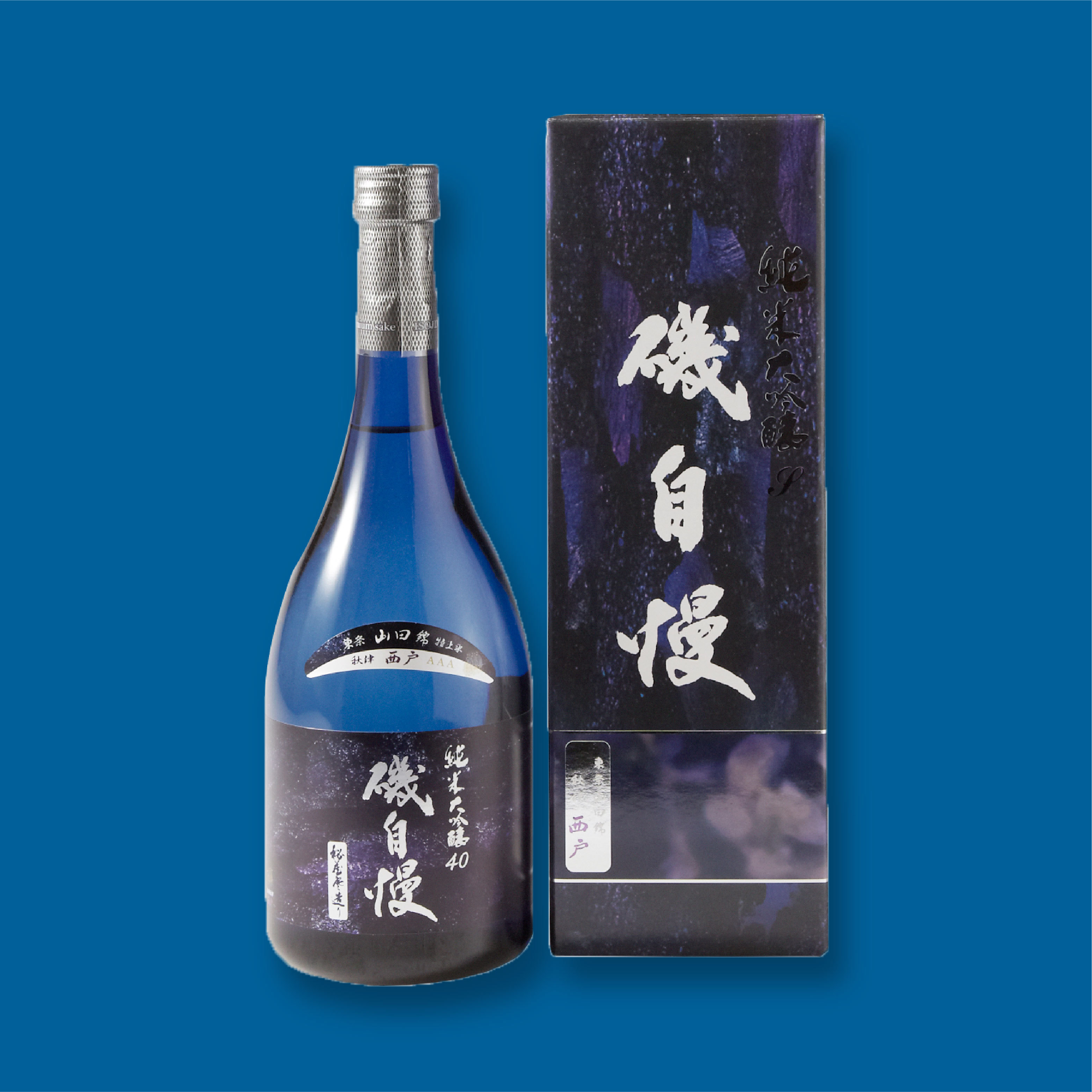 磯自慢 純米大吟醸 ブルーボトル 古家 720ml