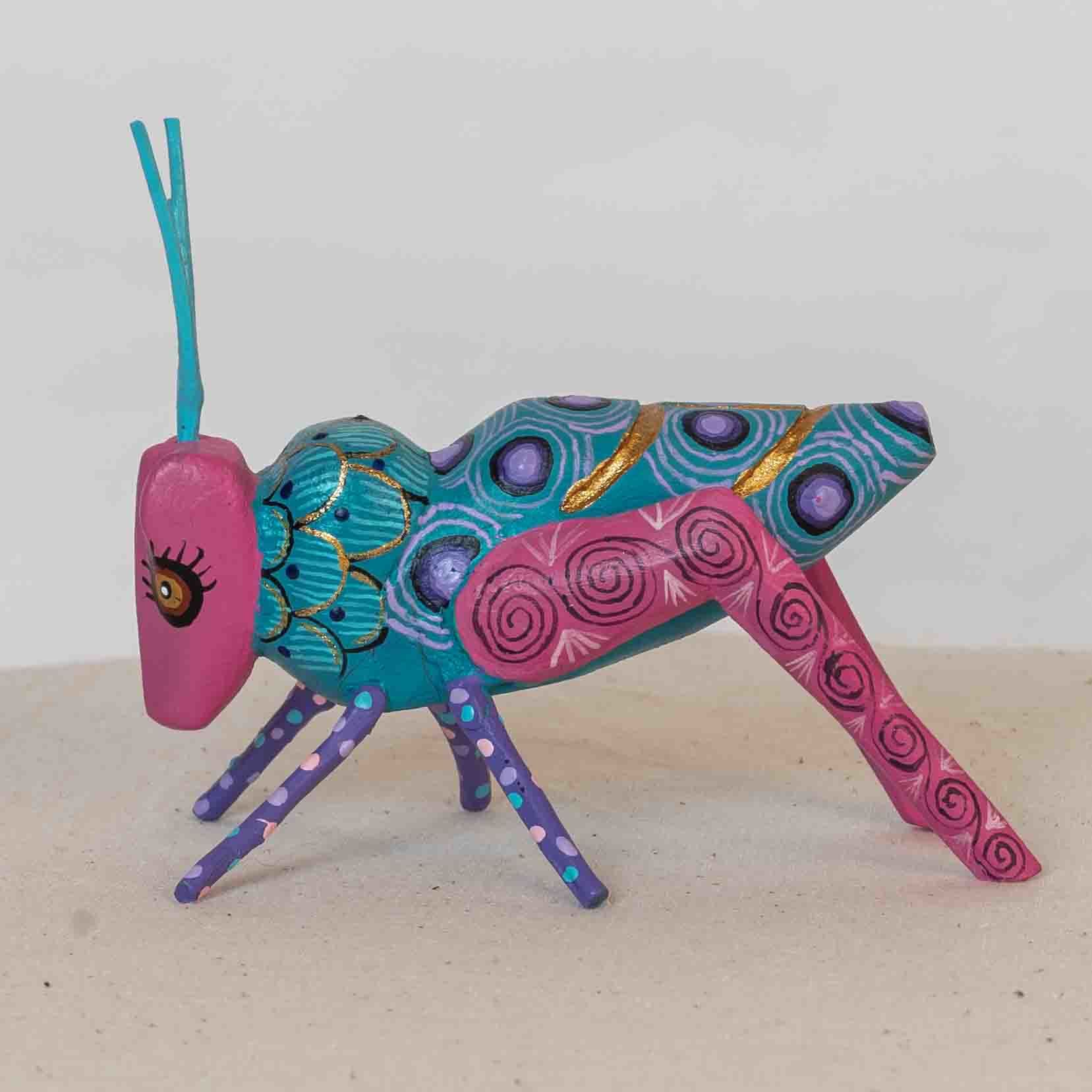 神獸手工木雕｜Saltamontes｜墨西哥