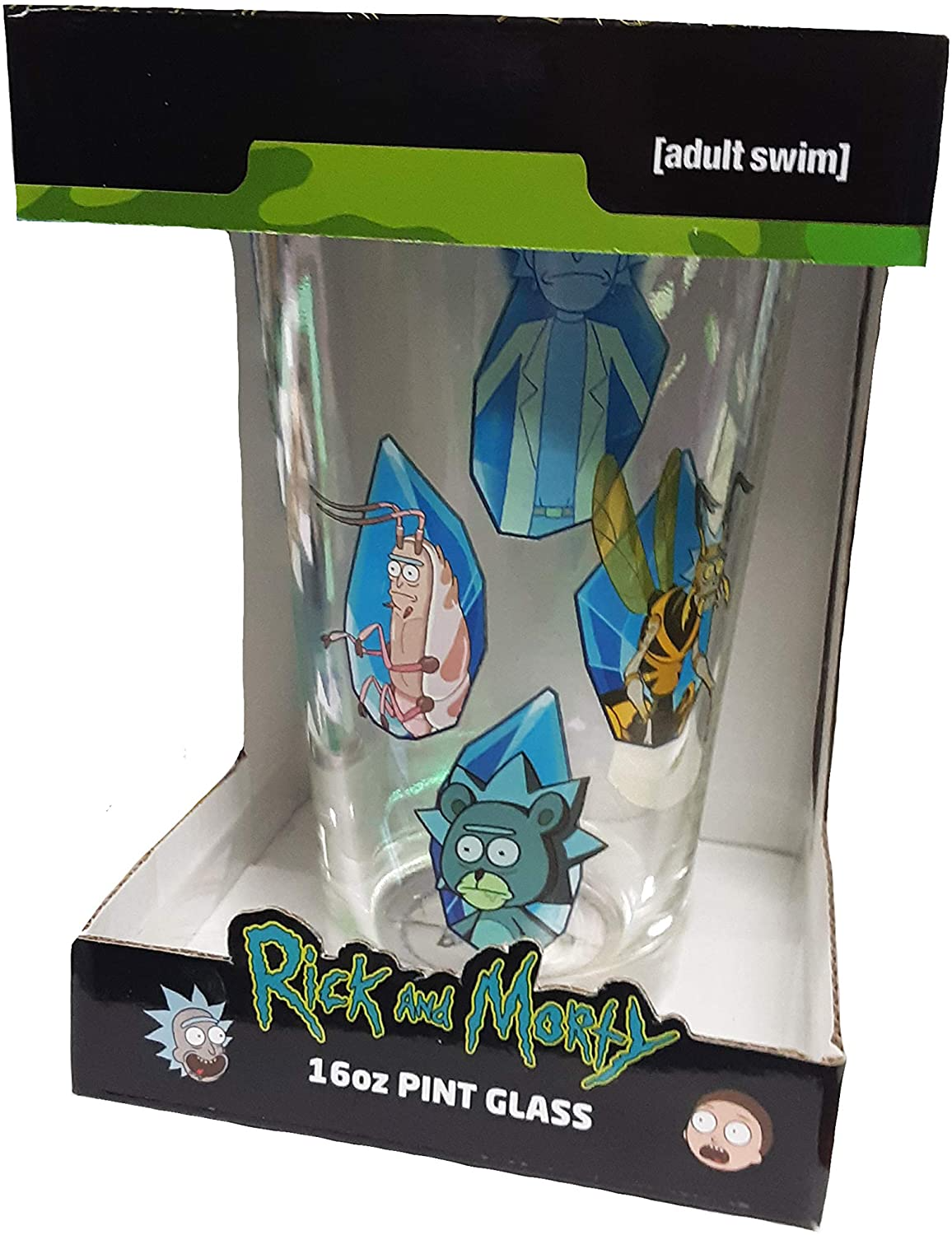 Rick and Morty 瑞克和莫蒂 經典系列玻璃杯 28cm