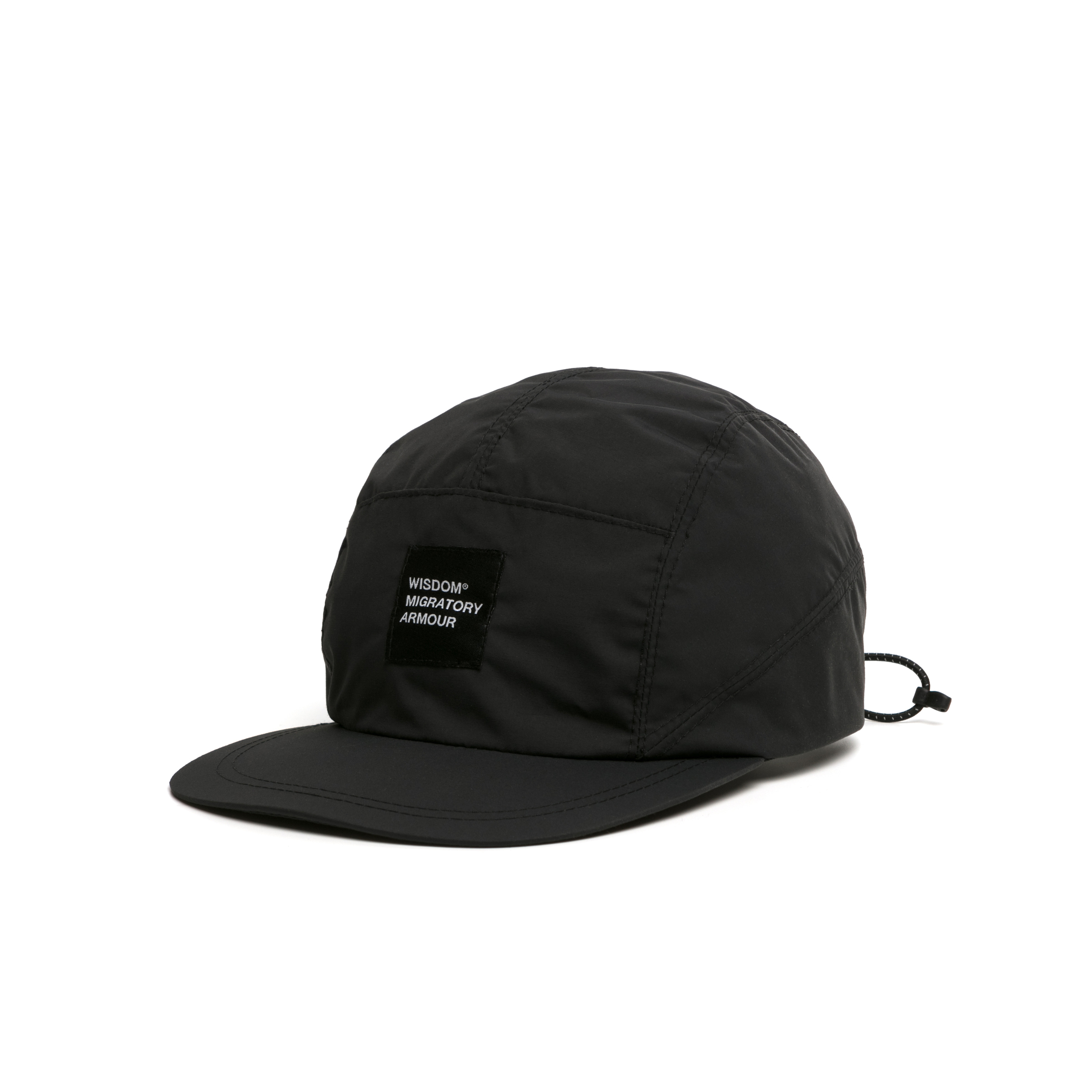 WISDOM 5 Panel Cap - Black