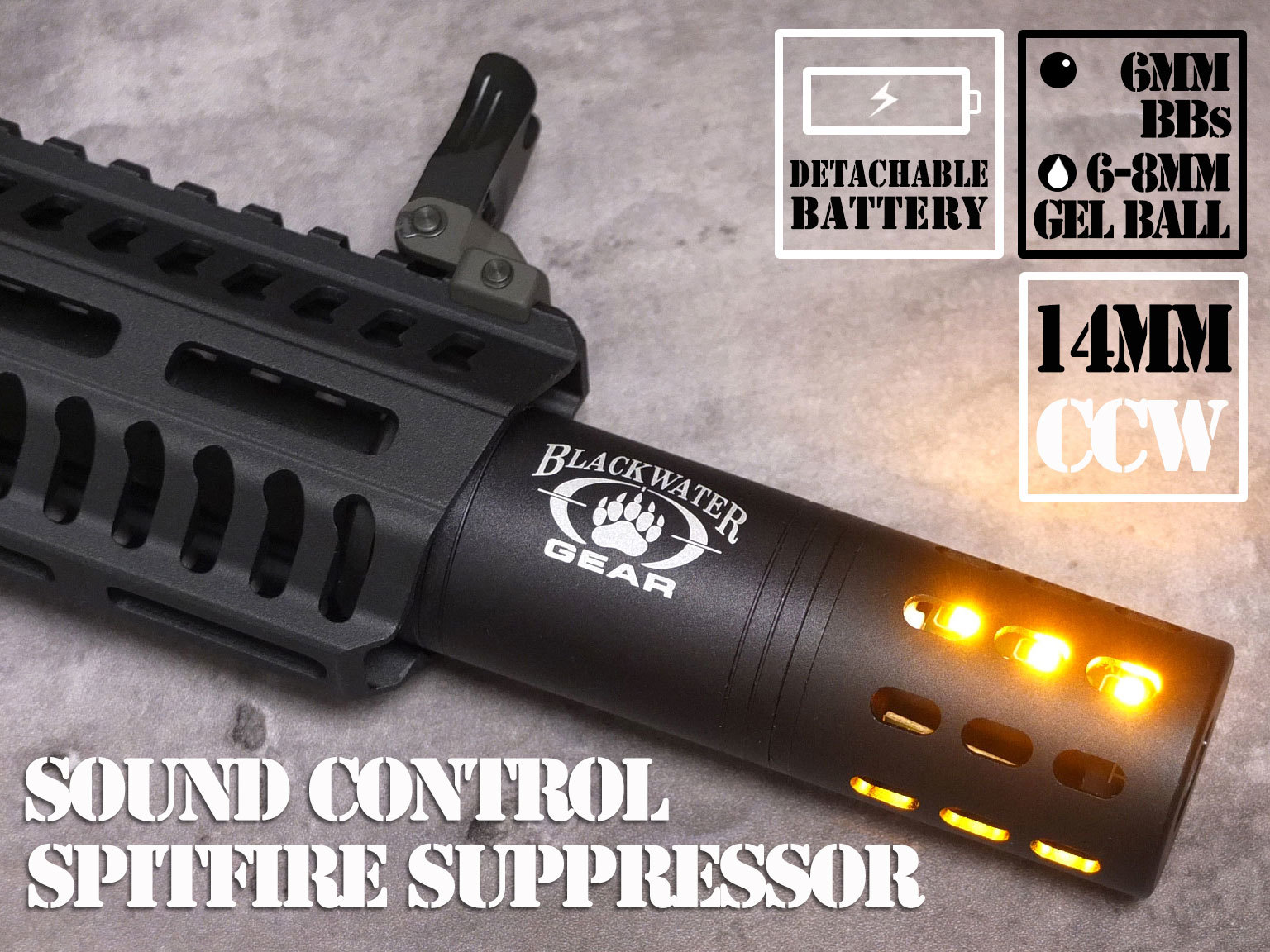 classic army,tokyo marui,G&G,smg,aeg,airsoft,softair,Tracer,SPITFIRE,wosport,Silencer,tracer unit,Suppressor,Acetech,XORTECH,