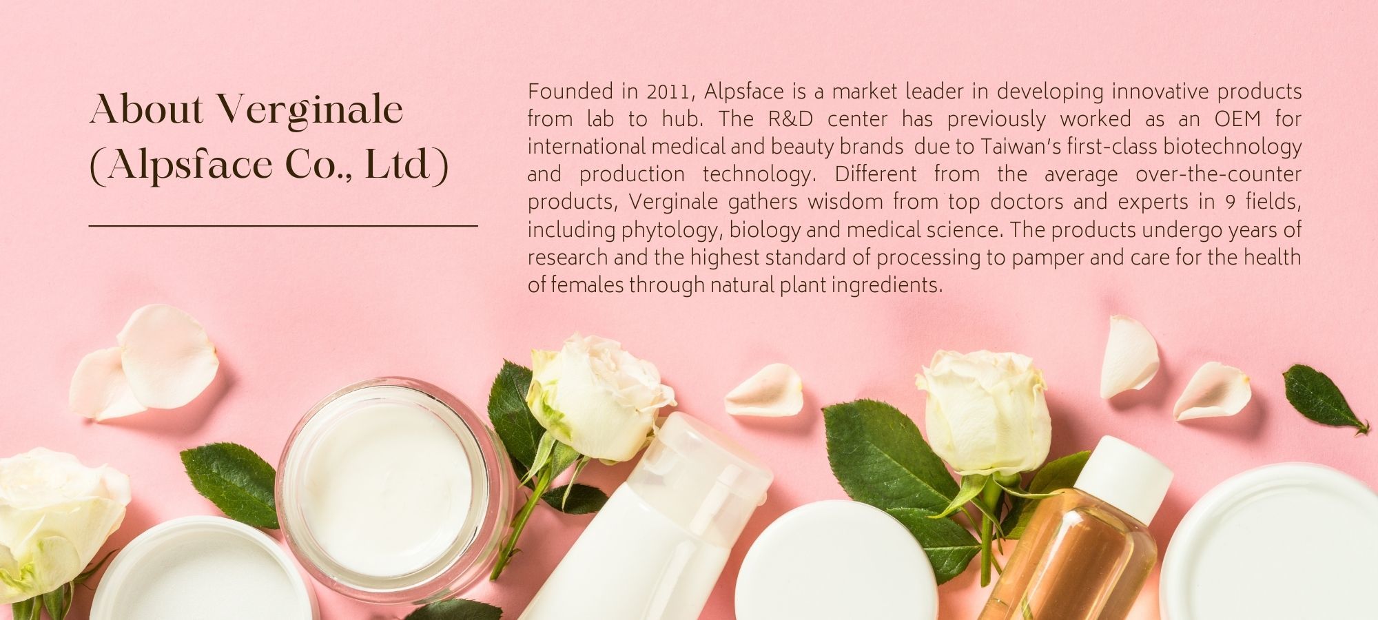 About Us natural feminine OEM