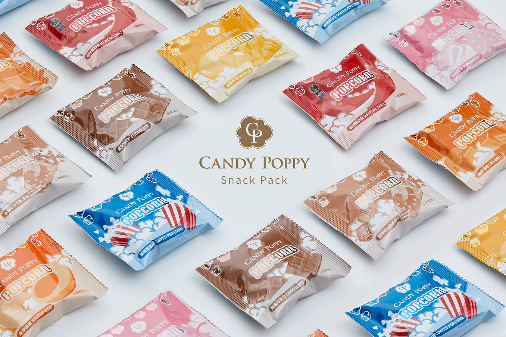 CANDY POPPY 婚禮小物隨手包爆米花