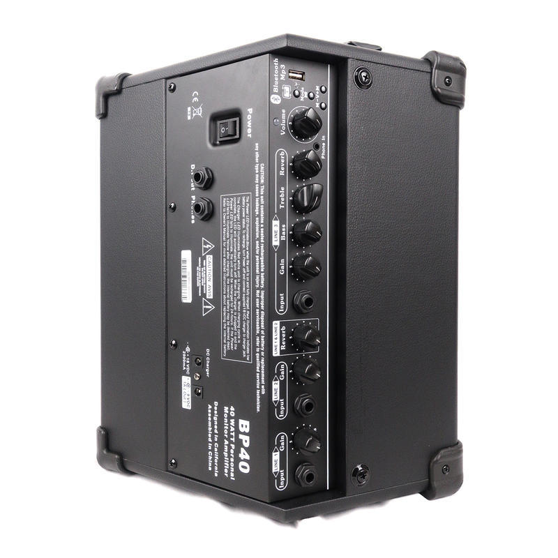 Coolmusic BP-40 攜帶型 充電式音箱 街頭藝人用 第 4 張圖片｜三峽吉他 / Bass