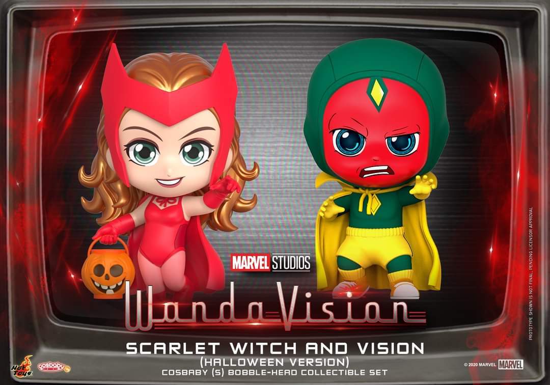 Hot Toys WandaVision Scarlet Witch & VisionCosbaby