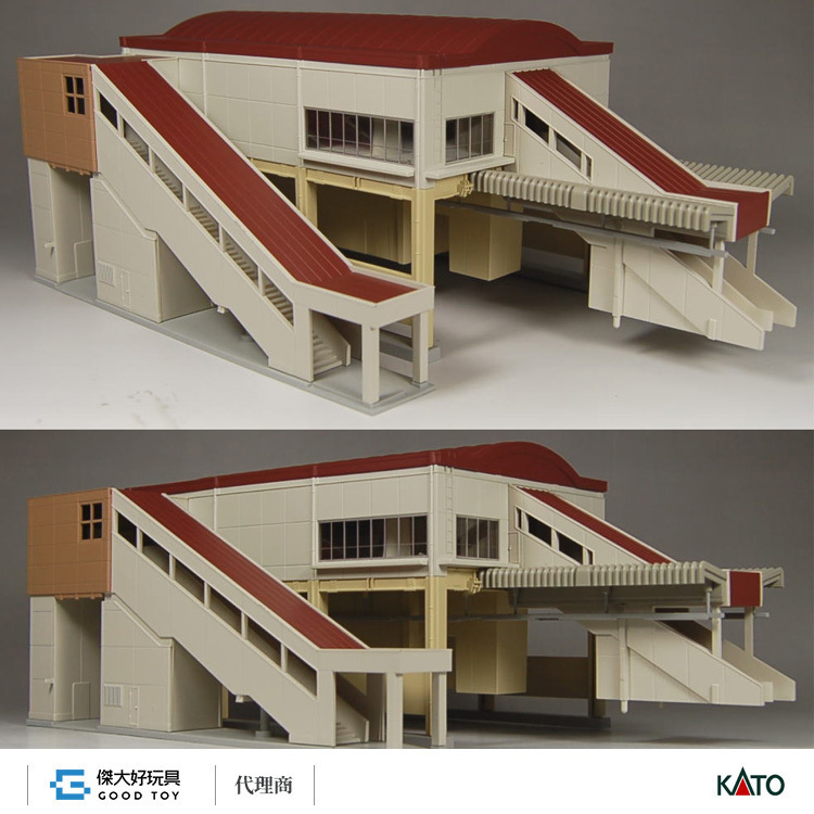 KATO 23-122 建物 近郊型橋上車站