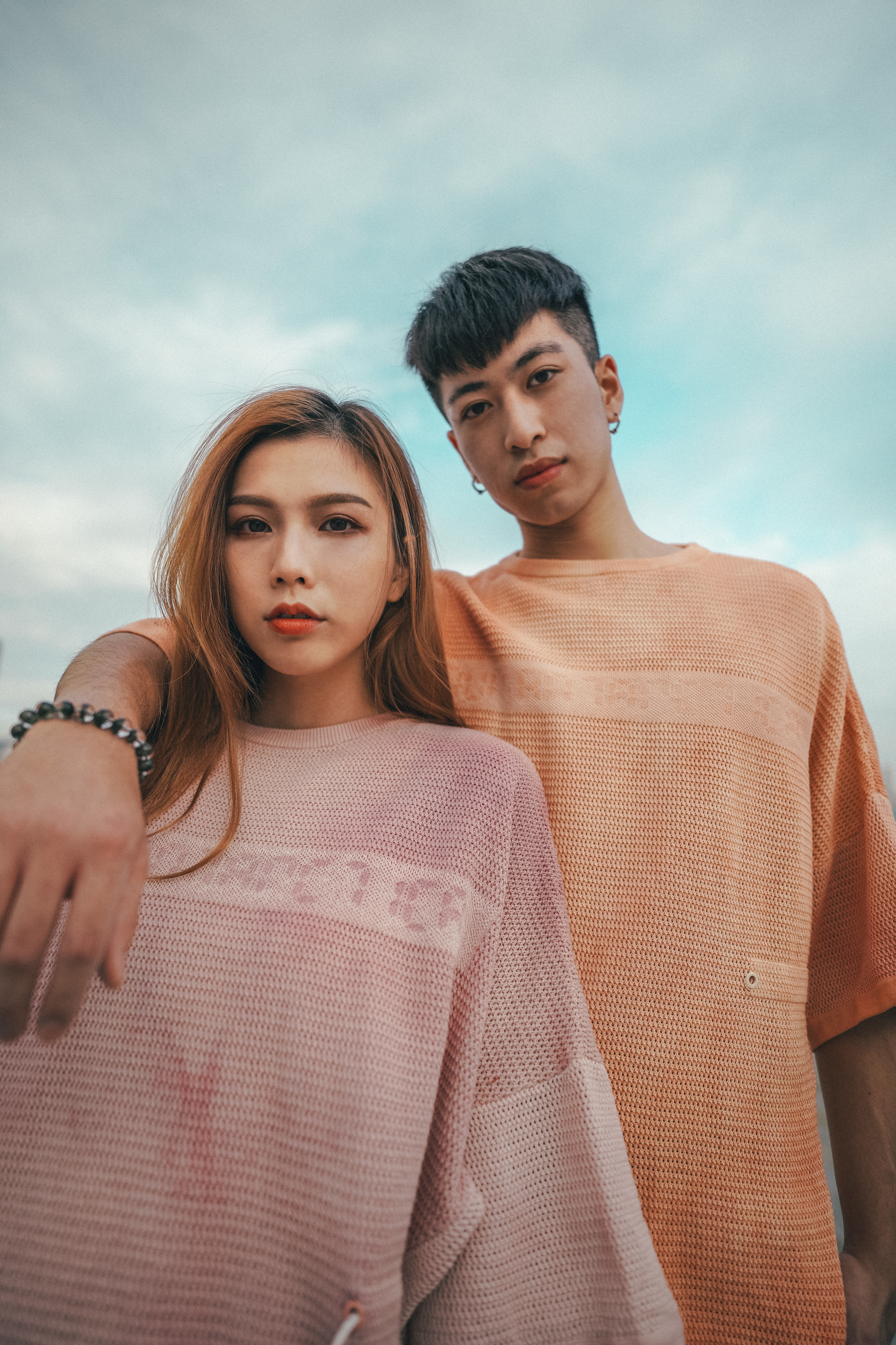 【 YOUR ANTARCTICA 】短袖針織衫(白色)