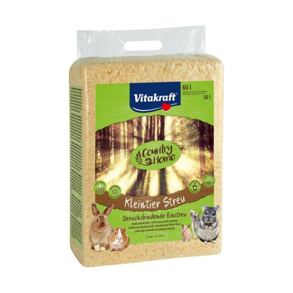 德國Vitakraft-小動物木屑墊材60L(約3.5KG)