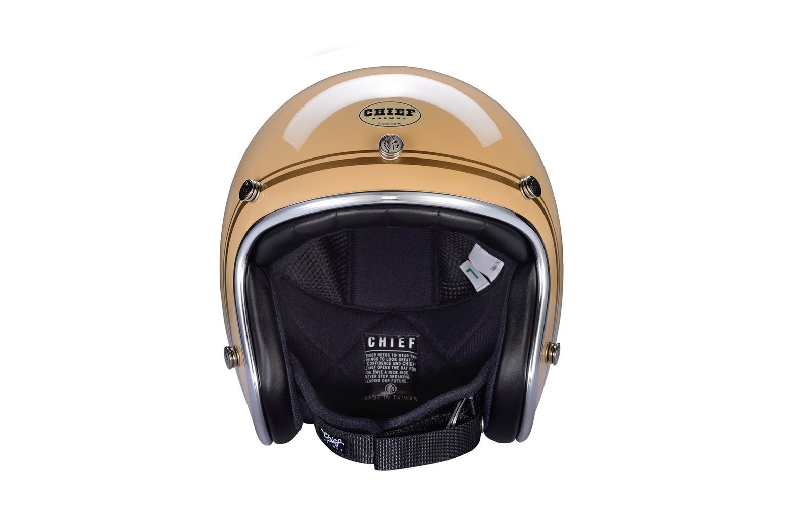 CHIEF TICUNA 駝 3/4罩 復古帽