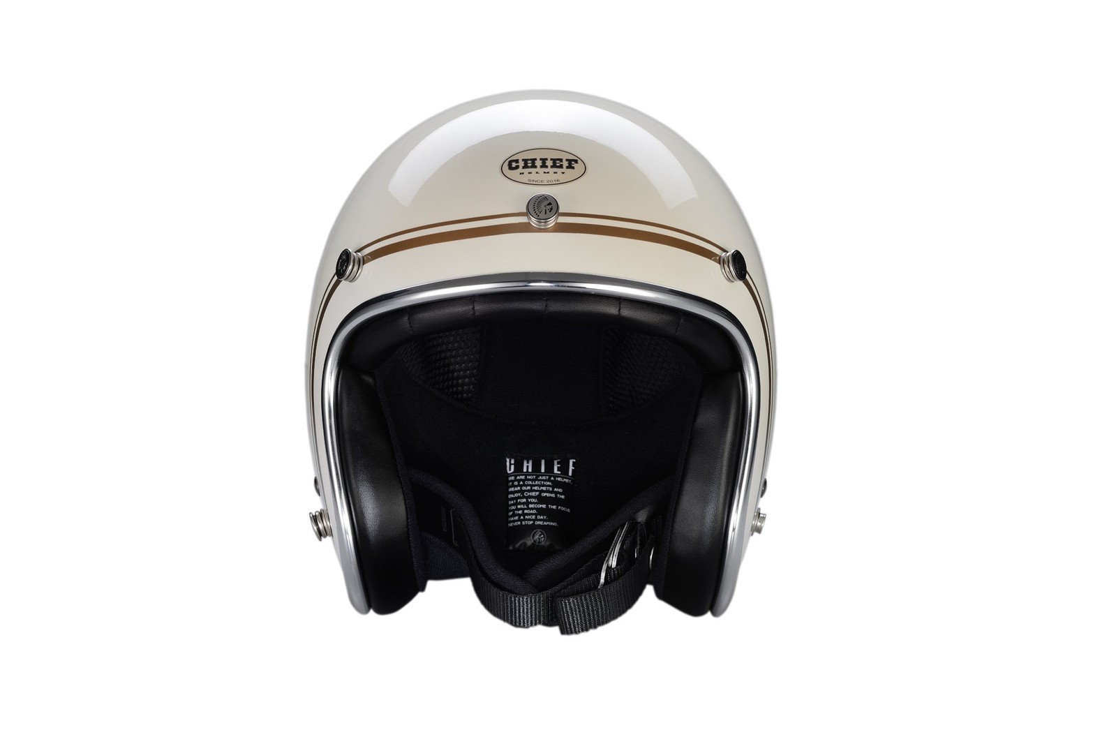 CHIEF TICUNA 象牙白 復古帽 3/4罩
