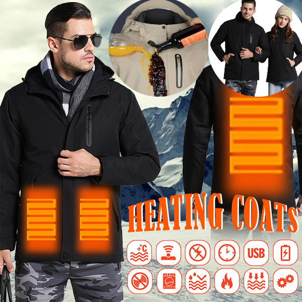 智能發熱防風防水防污保暖外衣/外套/風褸(男女裝)