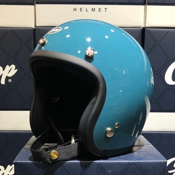 Gallop 復古帽 素色 鴨母藍 3/4罩 雙D扣