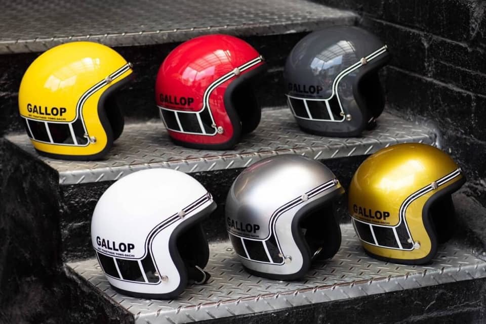 Gallop 復古帽 MACH 馬赫 3/4罩 雙D扣