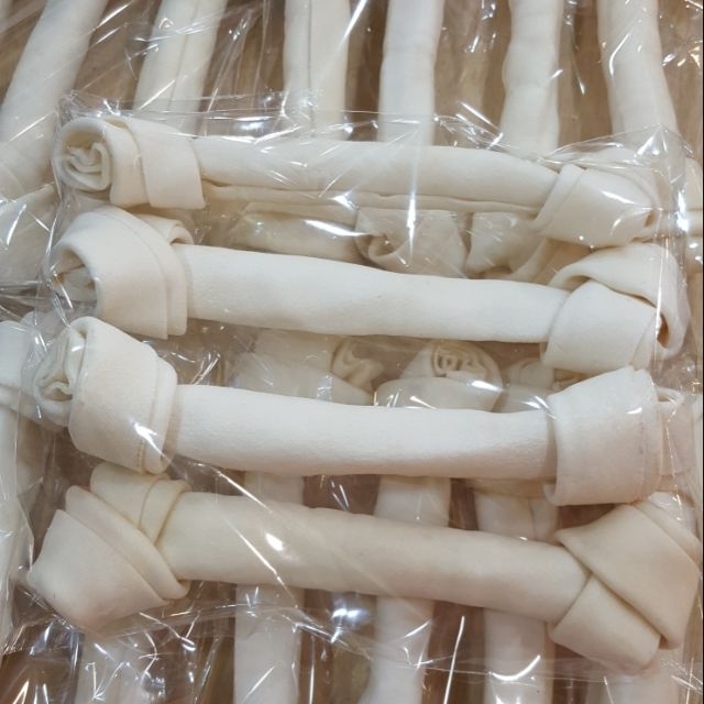 RAWHIDE WHITE BONE 10'INCH 1PCS