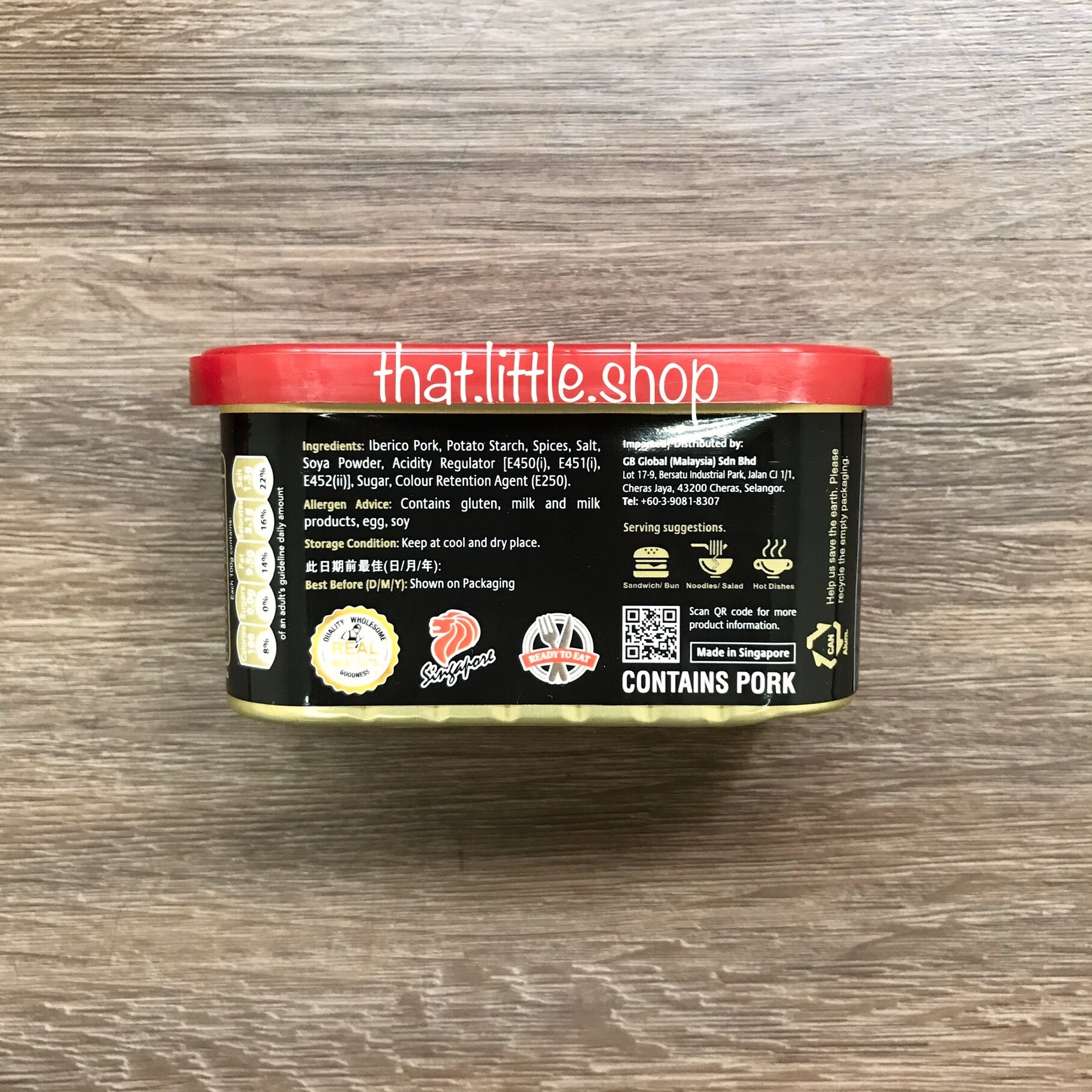 Kelly's Iberico Pork Luncheon Ham