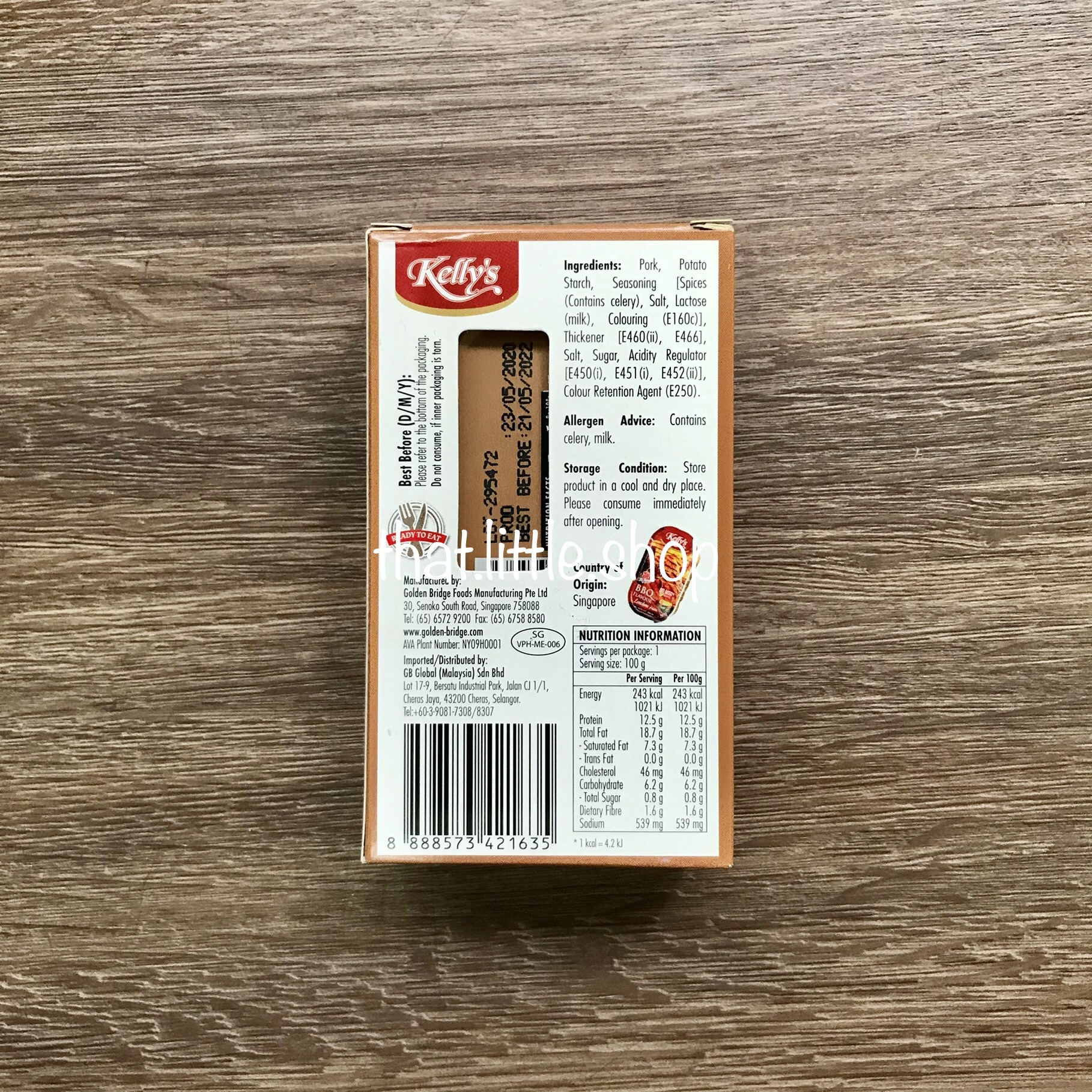 Kelly's BBQ Luncheon Ham