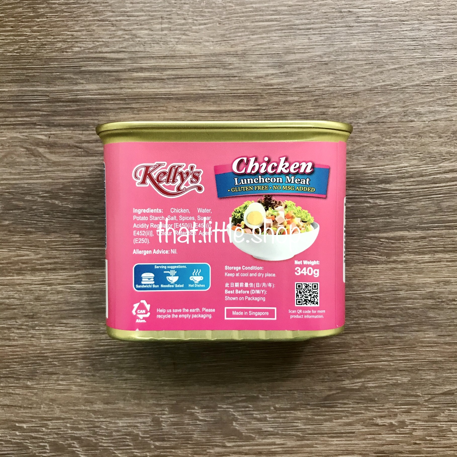 Kelly's Chicken Luncheon Meat