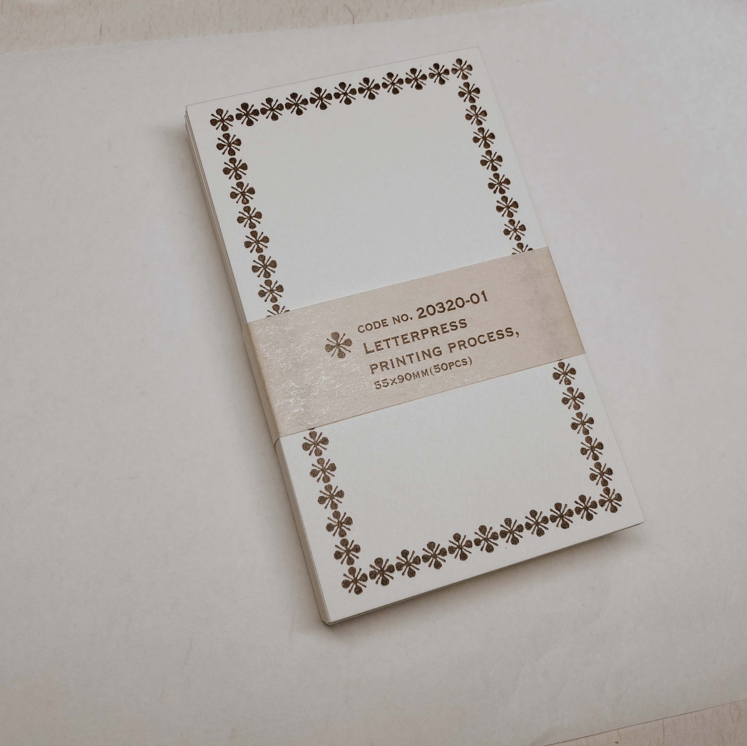 倉敷意匠 凸版印刷 Memo小卡-咖啡花框