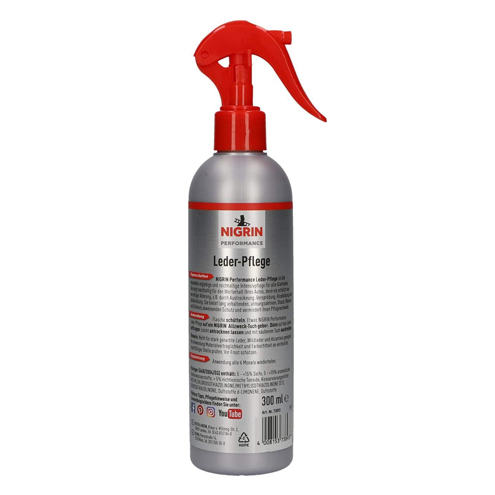 NIGRIN - 德國麗潔靈  Leather Care 真皮護理噴劑, 300ml