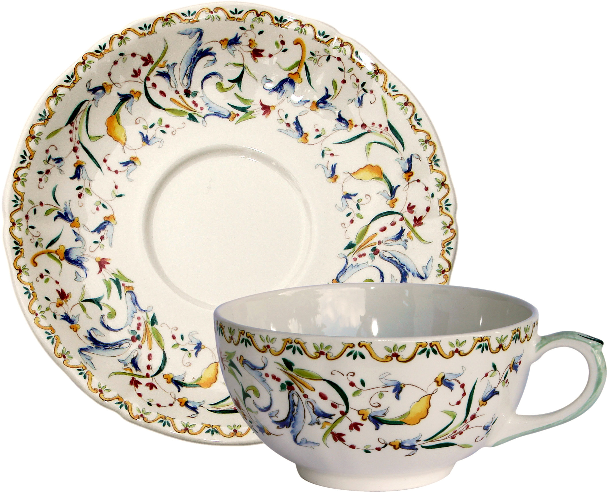 Breakfast Cup & Saucer (Set of 2)