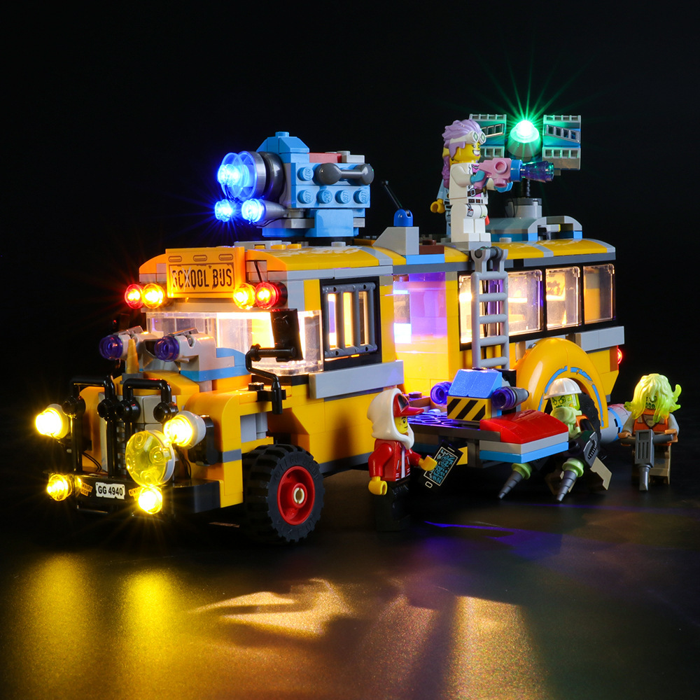 LEGO 70423 Paranormal Intercept Bus 3000 LED lighting