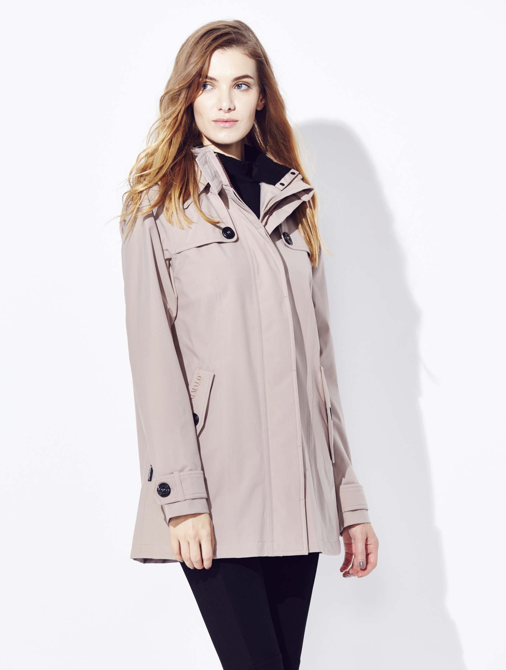 SympaTex 零冷感經典科技長大衣-1533WJ-淺卡其