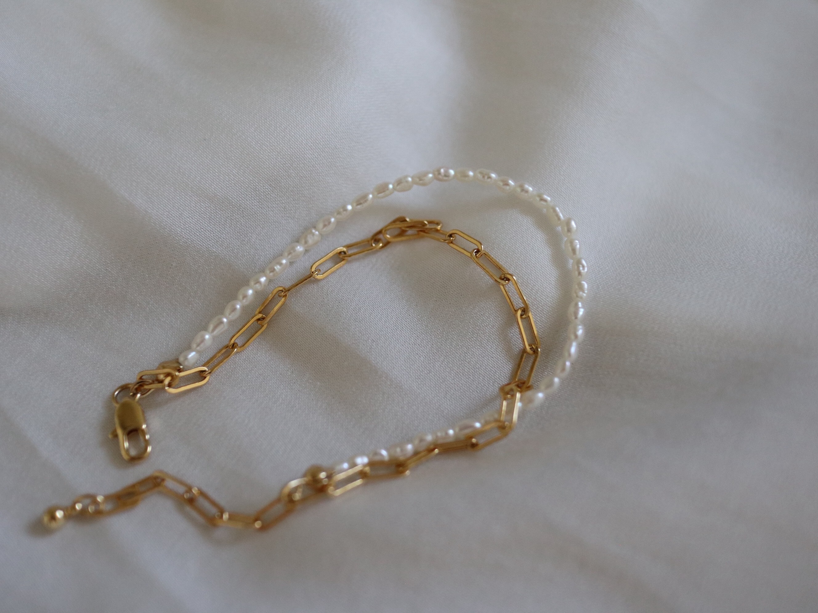 NIKO2 PEARLS BRACELET｜14K極小珍珠雙鍊