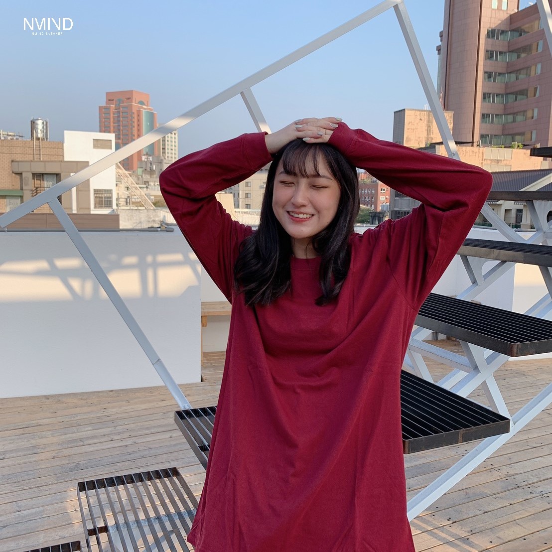 United Athle UA薄長袖 酒紅 (3501101-072)