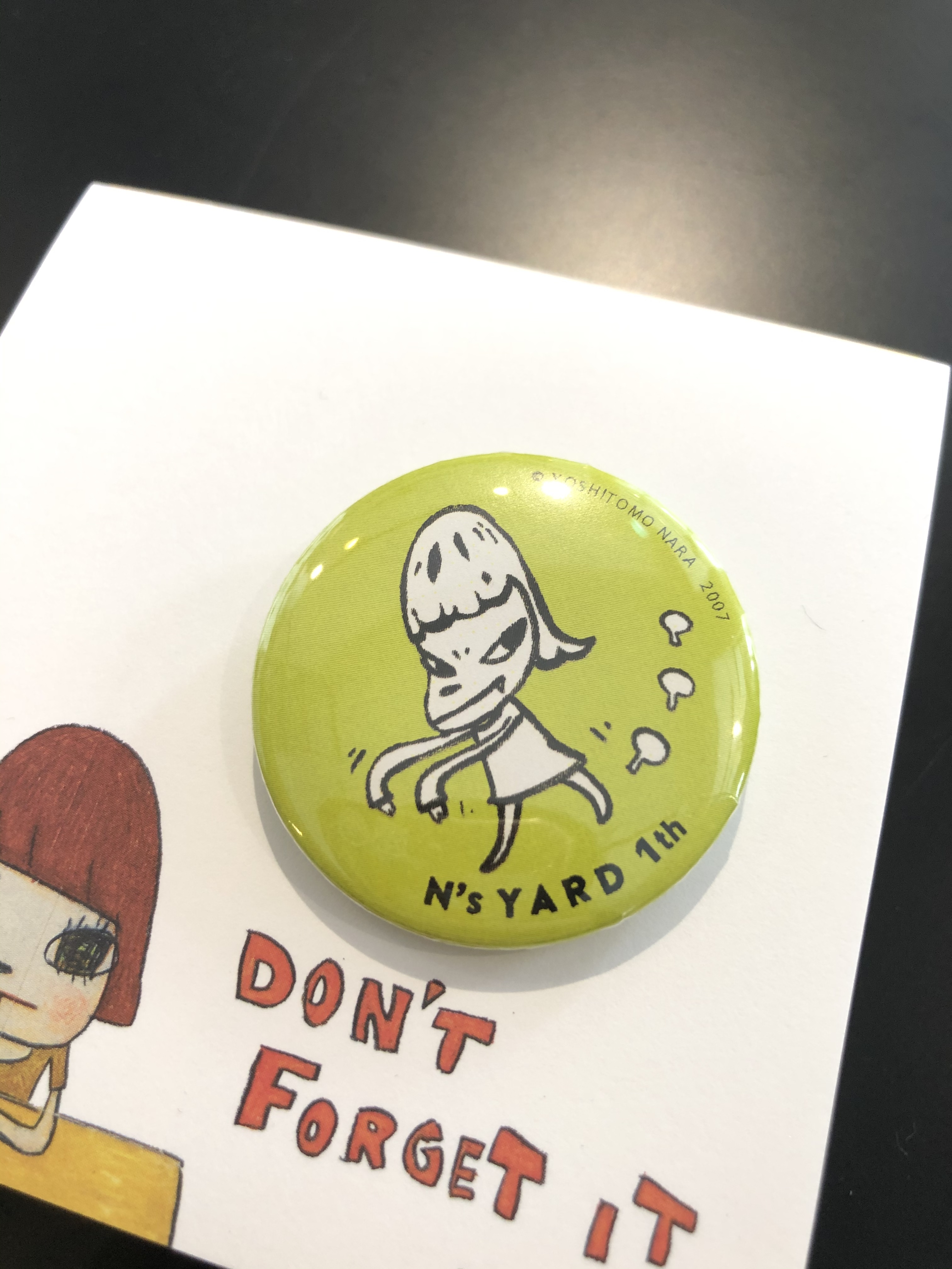 奈良美智 N’s YARD 1th 別針