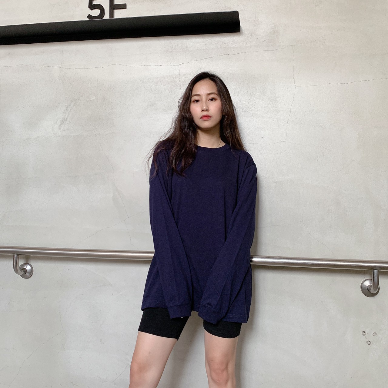 United Athle UA薄長袖 深藍 (3501101-086)