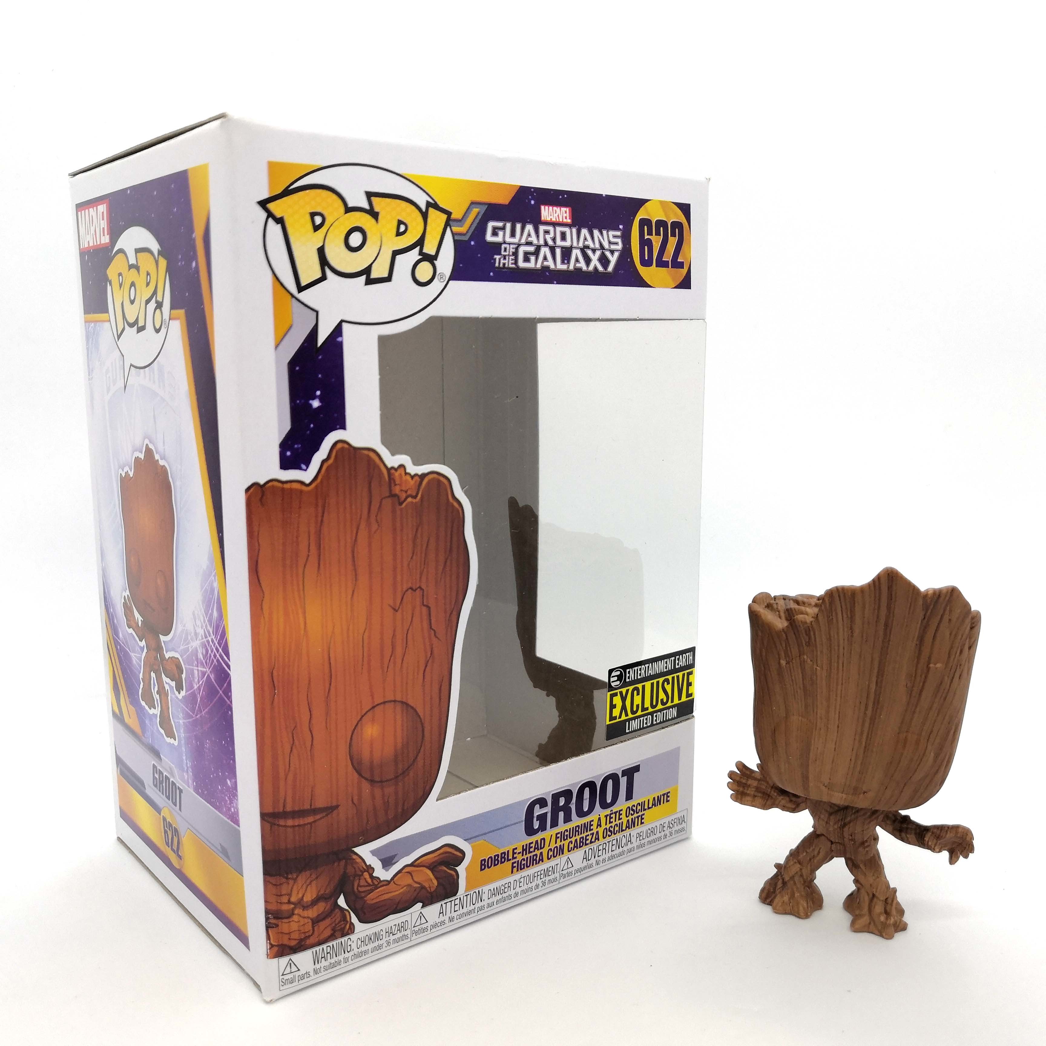 FUNKO POP<銀河守護隊>樹人BB(木紋版)-NO.622