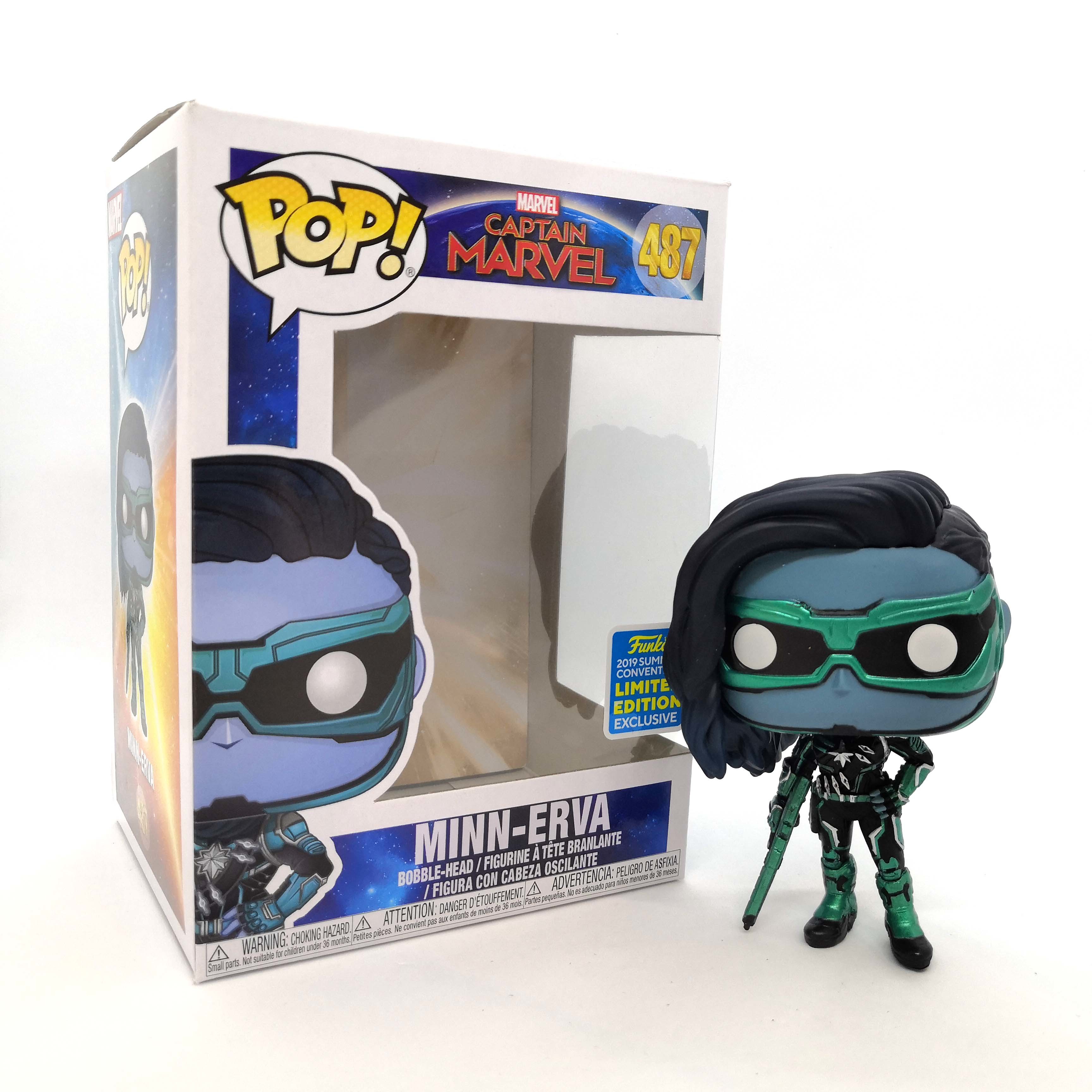 FUNKO POP<Marvel隊長>米娜雅博士-NO.487