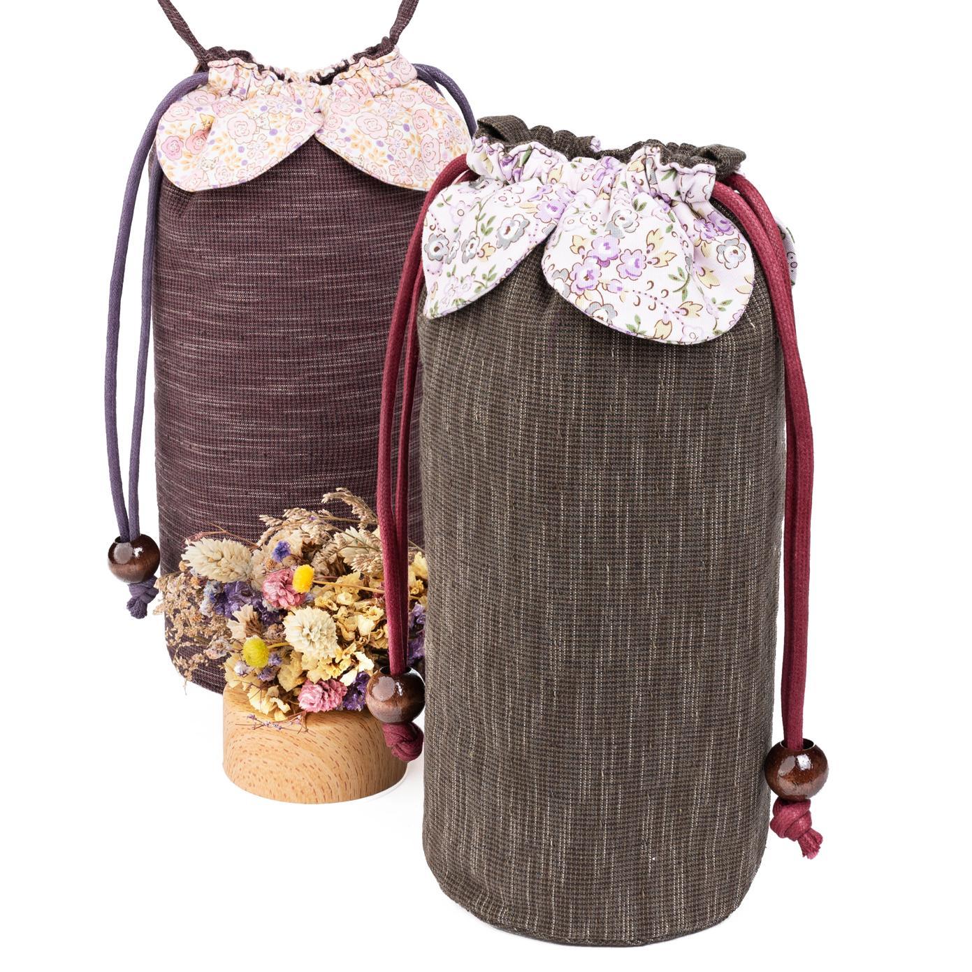 花朵束口水壺提袋(材料包)/個