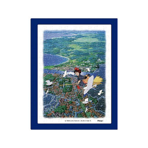 150片小拼圖(附框架) 魔女宅急便 克里克的上空