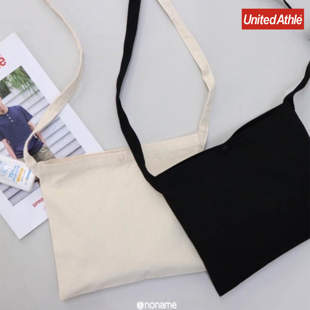 United Athle 基本款 帆布 側背包 包包
