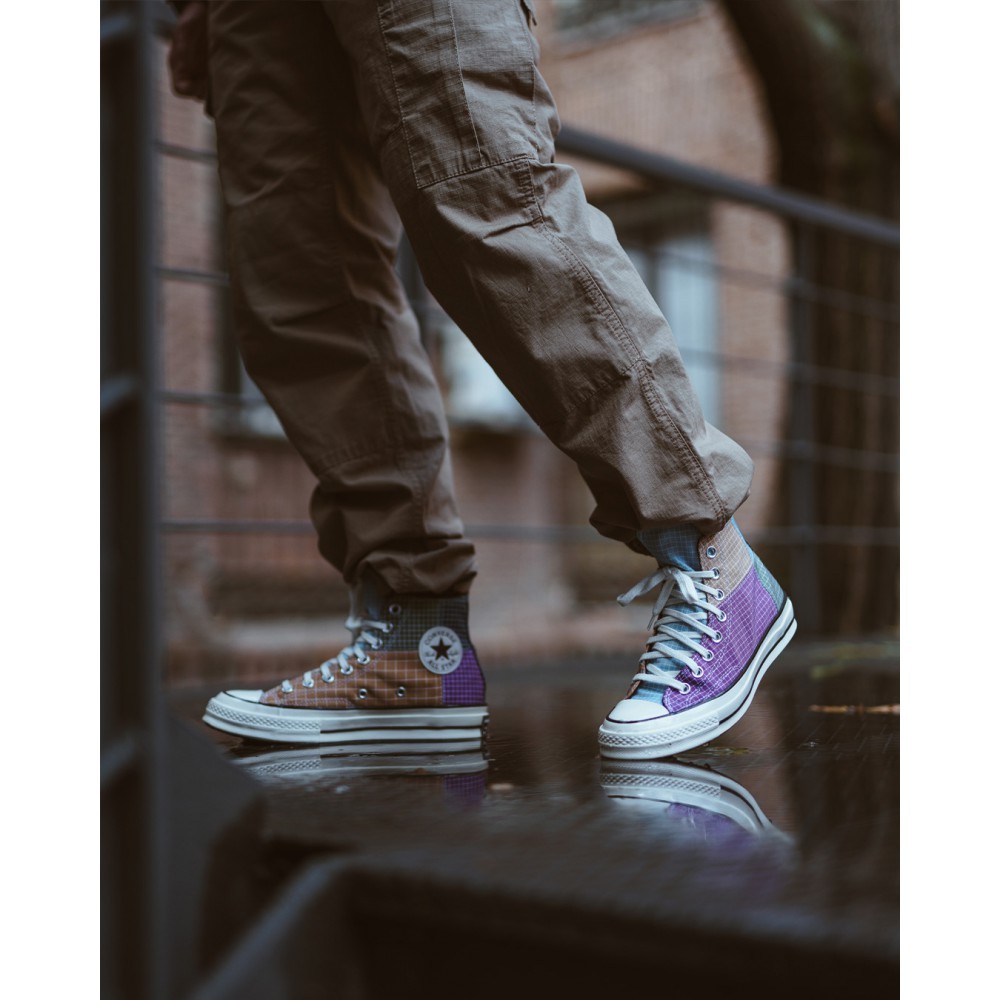💥出清特價💥 CONVERSE All Star 1970s 70 拼接 格紋 糖果色 高筒 帆布鞋
