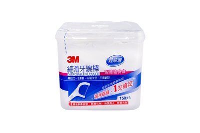 【3M】細滑牙線棒盒裝150支入