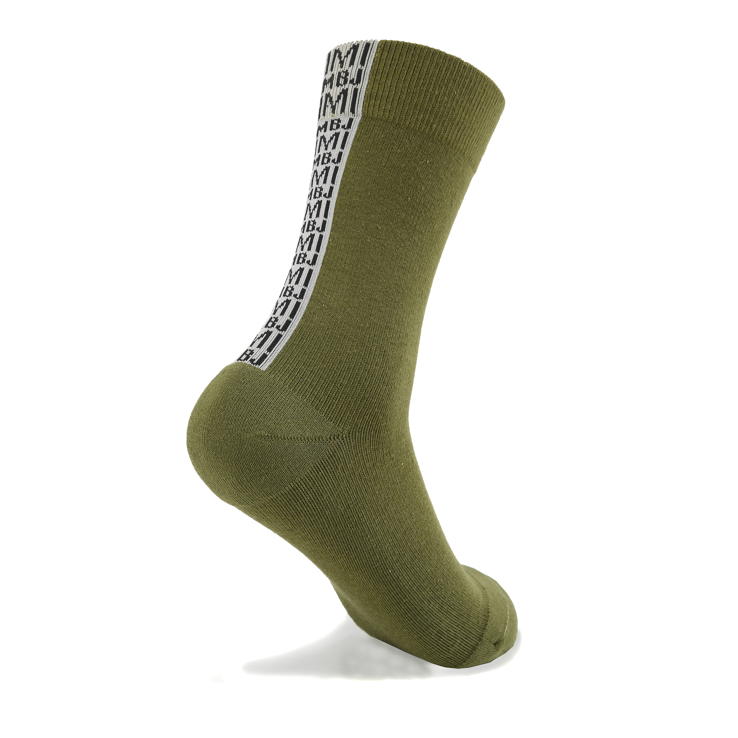 純 · 深蕨綠｜經典設計師款 · 壓力3/4襪