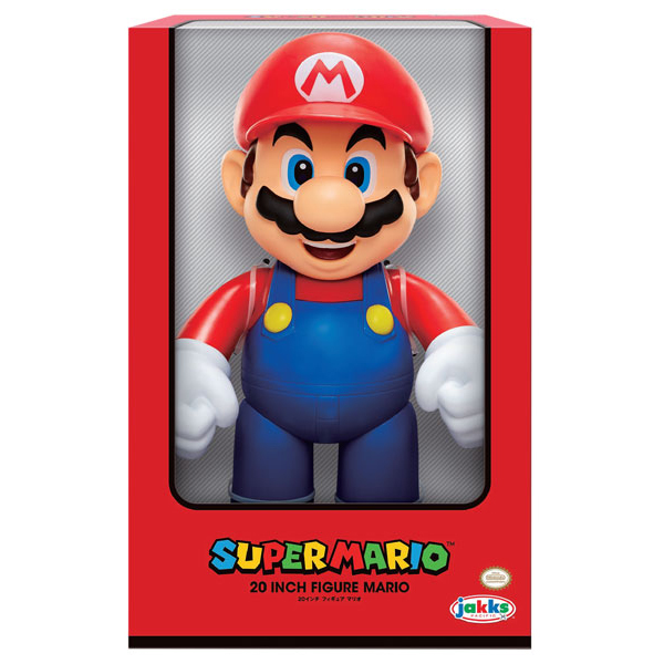 Nintendo 任天堂 瑪利歐 20吋 50公分 超大可動公仔