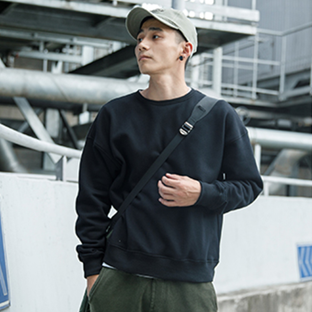 Casual  Crewneck 素面純棉 厚刷毛 加絨大學T