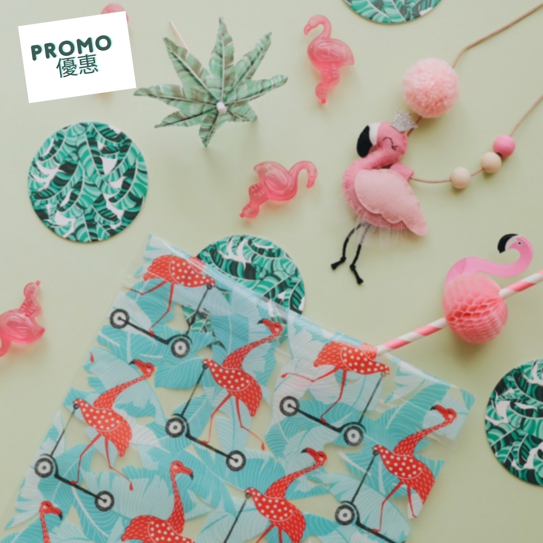 度假火鶴抗菌萬用立體袋（中型) 10入