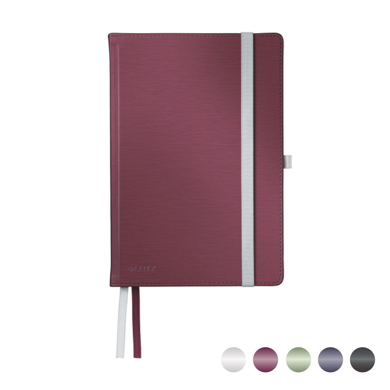 LEITZ頂級辦公商務精品 STYLE A5硬皮筆記本-方格 LZ4486