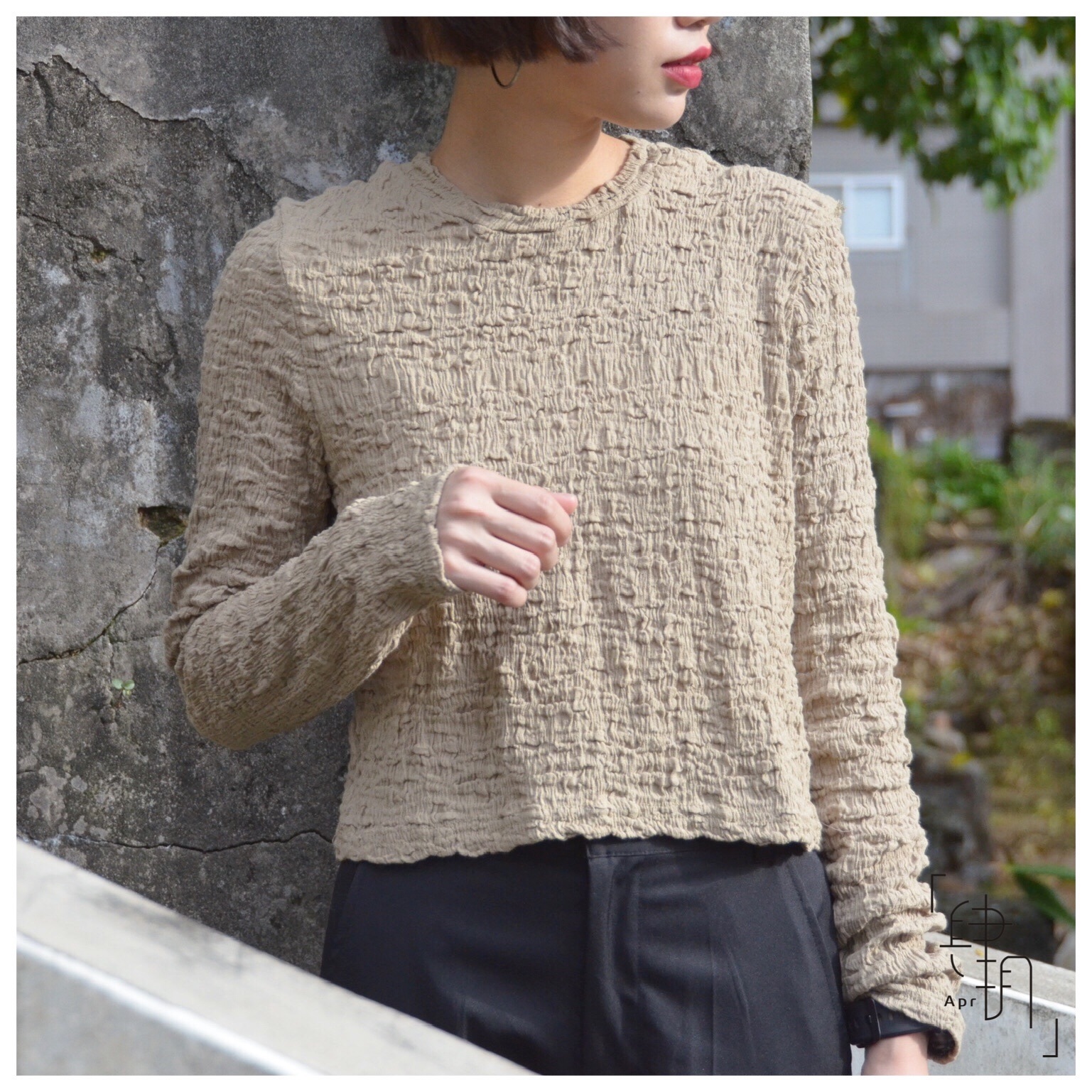 皺的極致皺皺衫