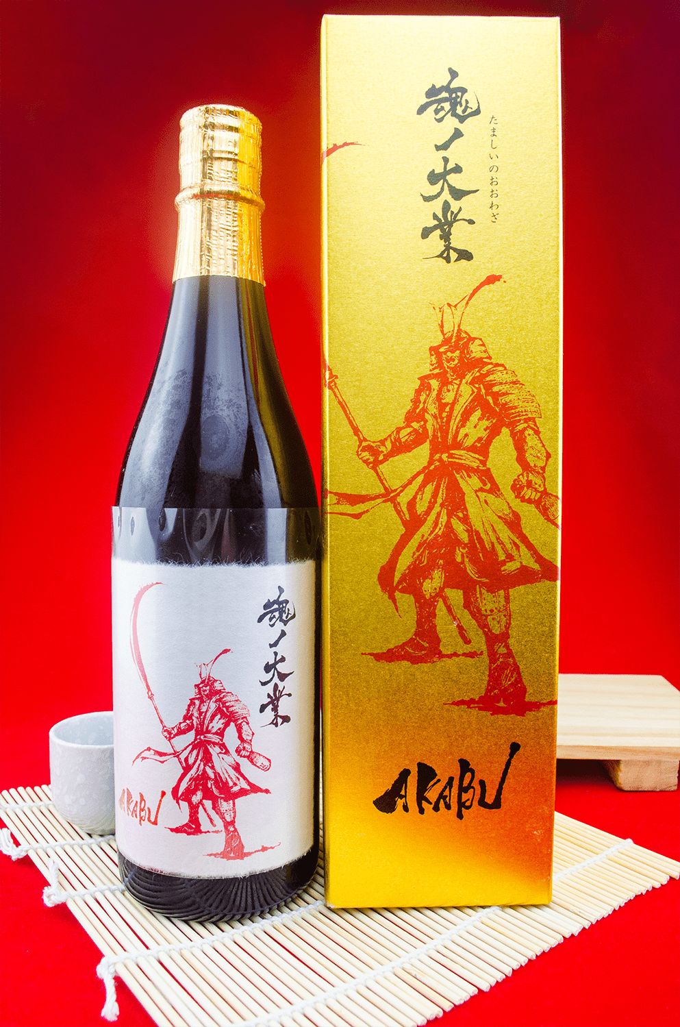 赤武魂ノ大業大吟釀720ml 禮盒裝| 酒蛙Sakewa | 日本酒專門店