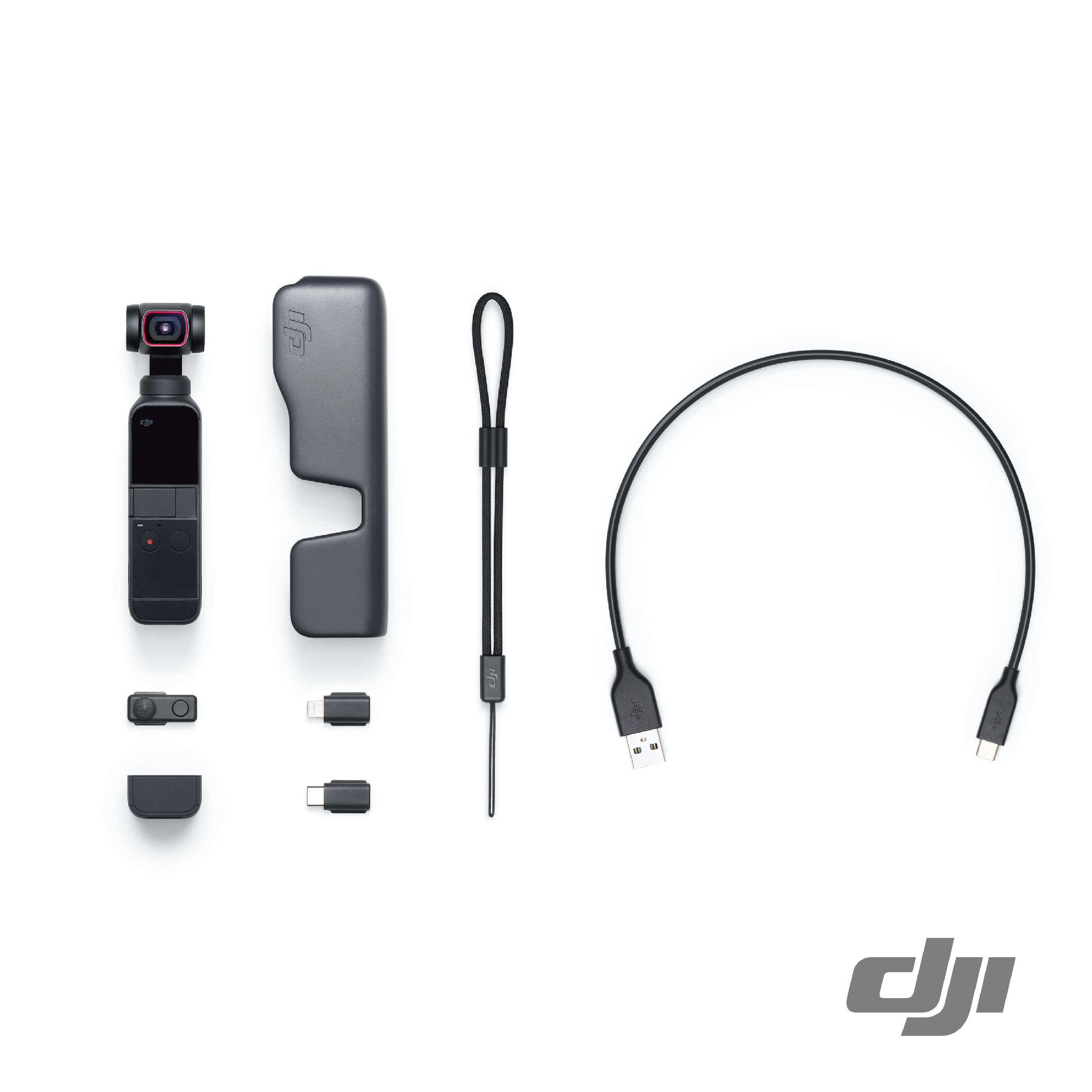 DJI OSMO POCKET2 單機版口袋三軸雲台相機#DJI-OP2-CP1 經典黑/雲霧白