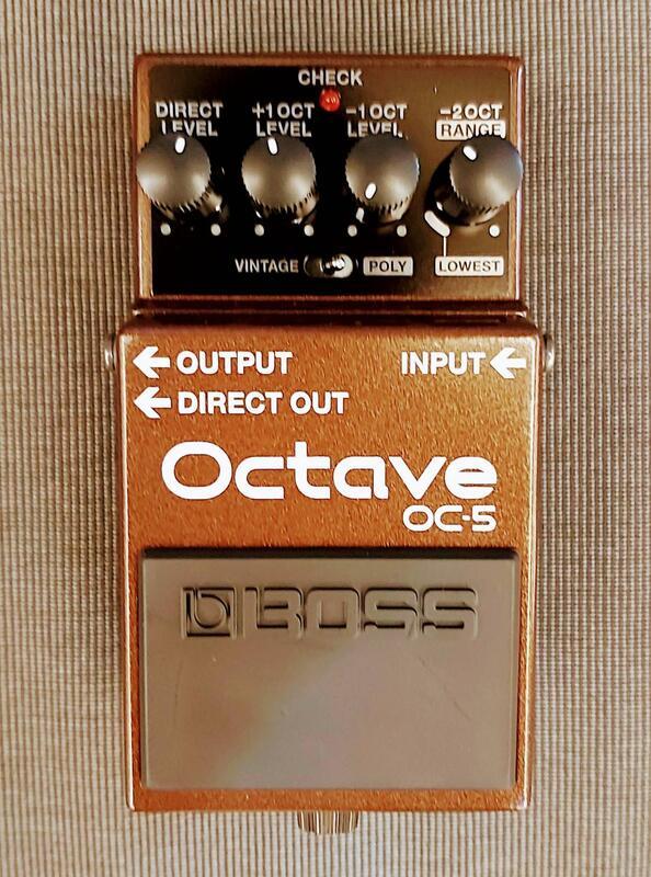 BOSS OC-5 Octave 單顆效果器 八度音