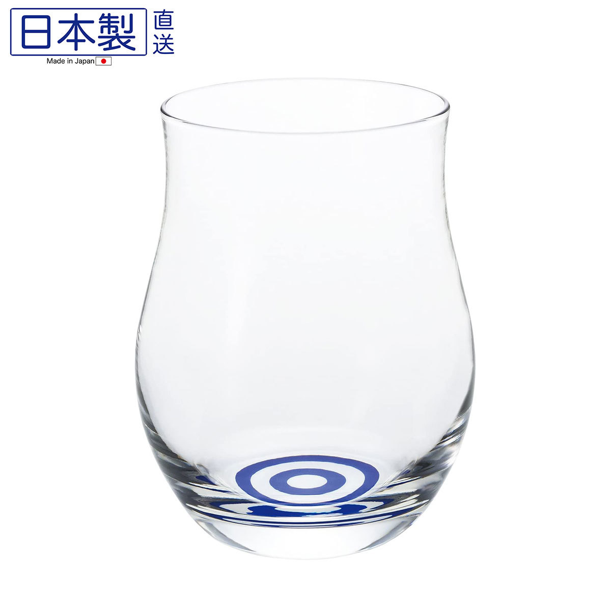 日本Aderia Glass石塚硝子蛇の目玻璃杯(葫蘆型) (日本製)