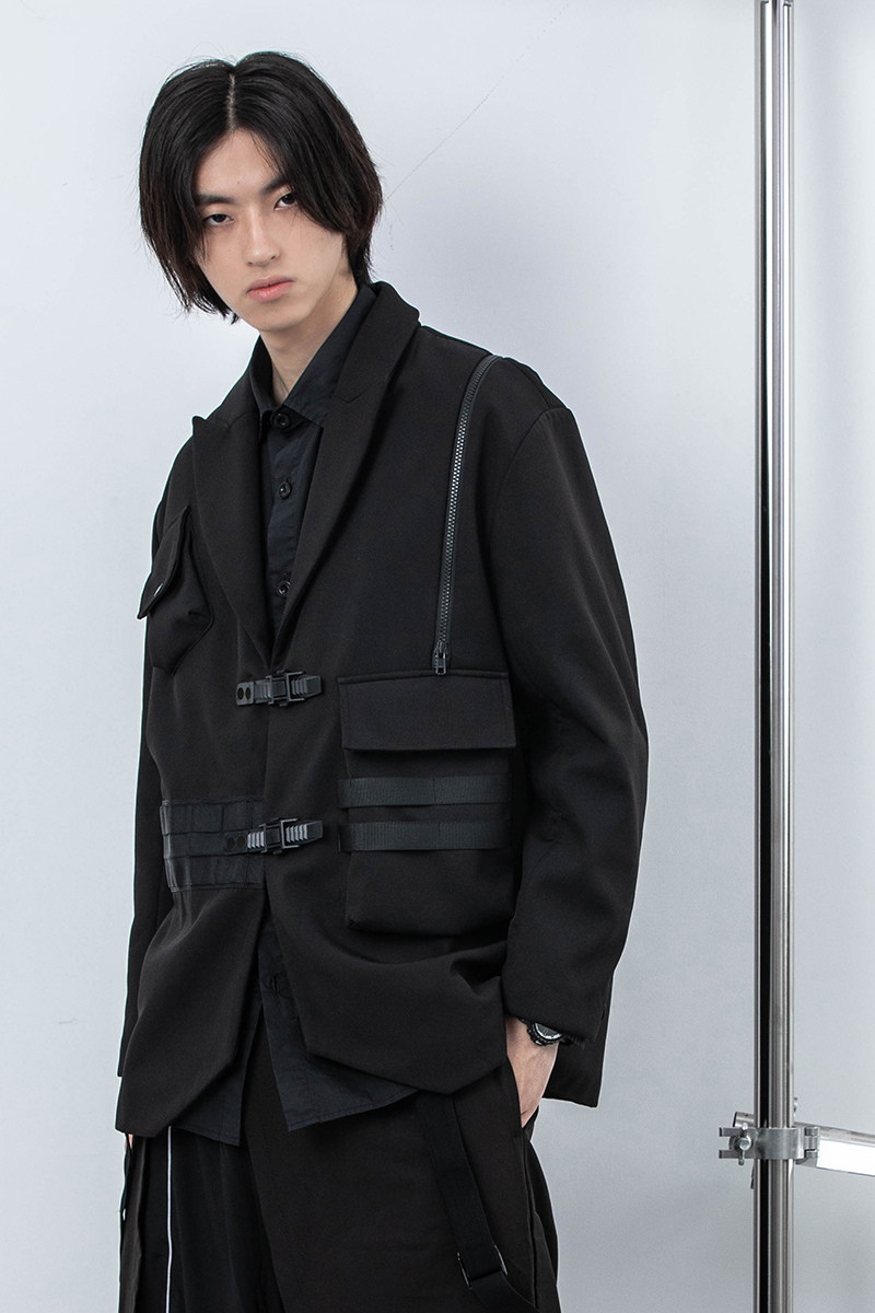 【 30% OFF 】 隱蔽者軟殼機能加絨西裝夾克