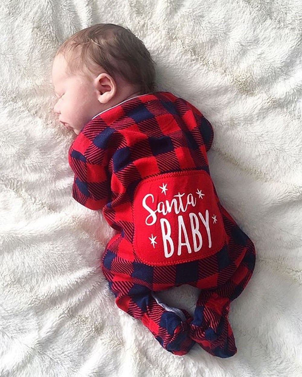 Santa Baby Romper