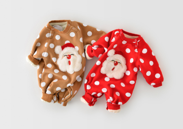 聖誕點點連身衣